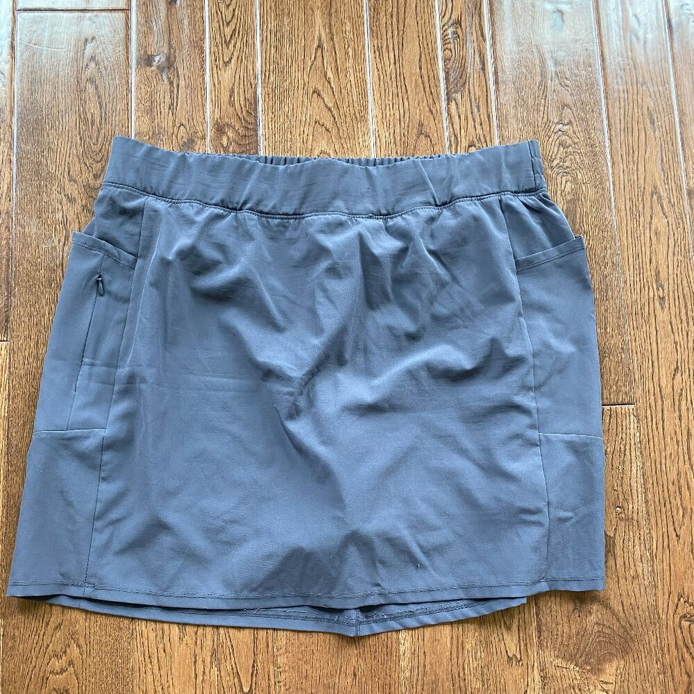 RBX Active Gray Skort 1X with pockets